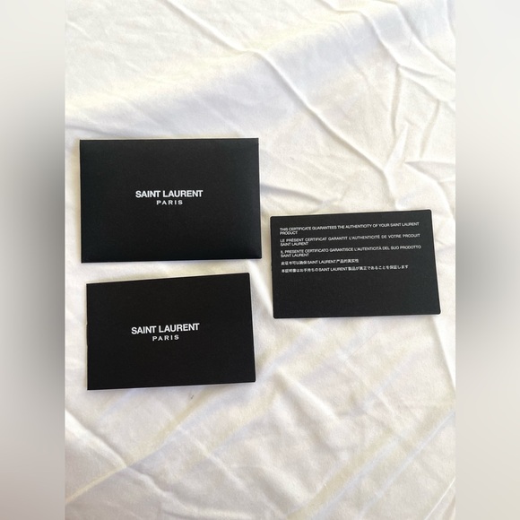 Saint Laurent SL 28 Metal - 001 Black/Grey Sunglasses YS000092 1220L1 61-17 - Picture 14 of 15